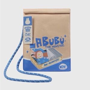 Pop Mart Labubu The Monsters Wacky Mart Messenger Crossbody lunch Bag